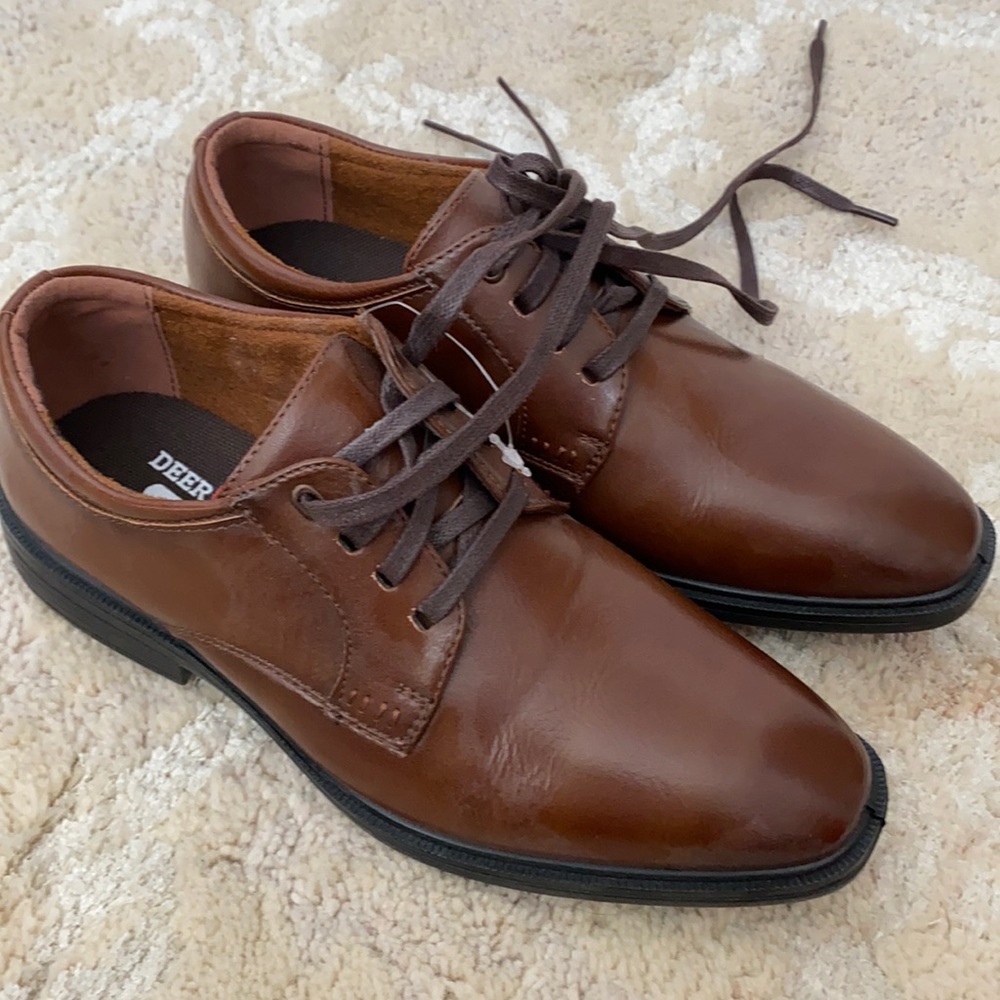 Boys Brown Dress Shoes